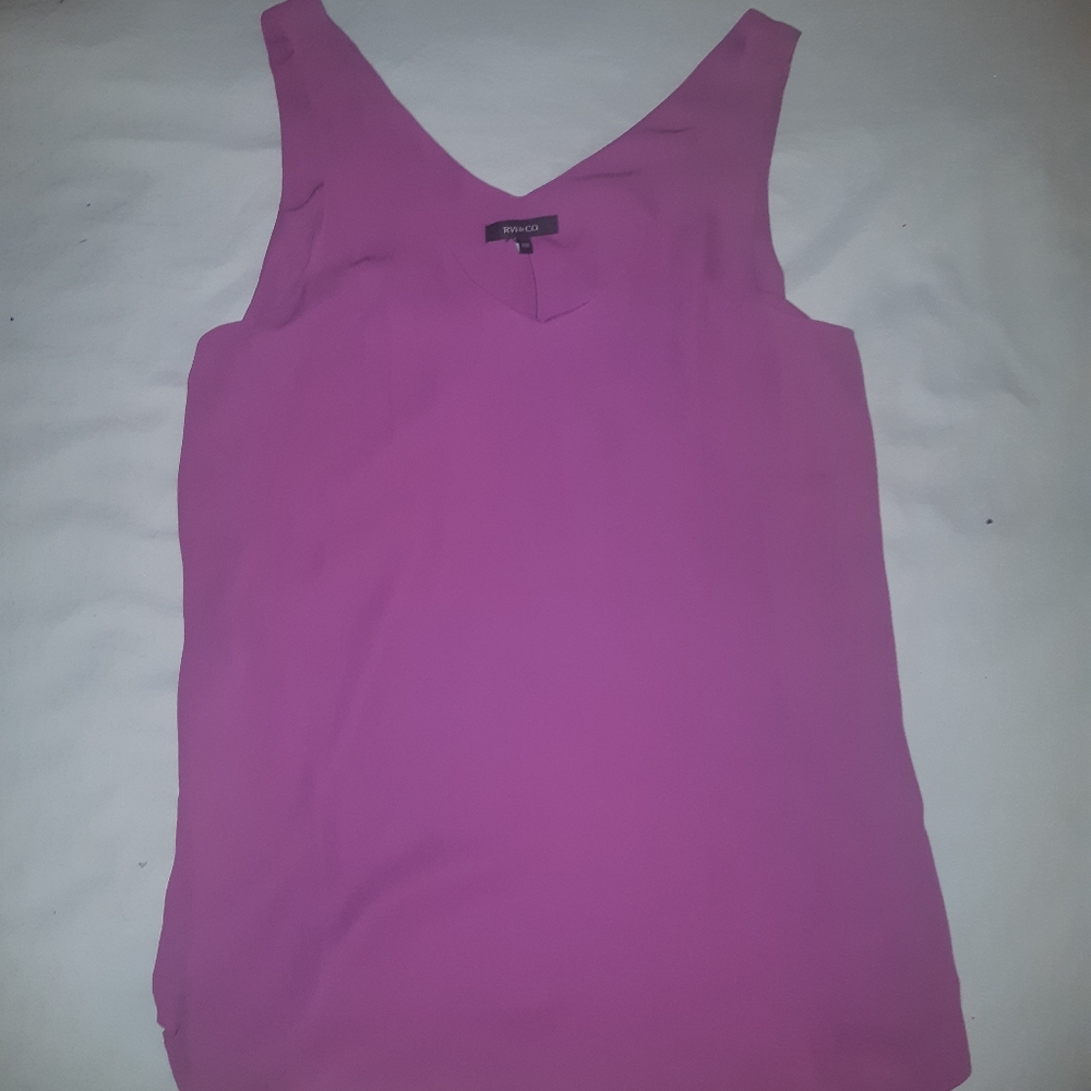 Magenta Chiffon Top